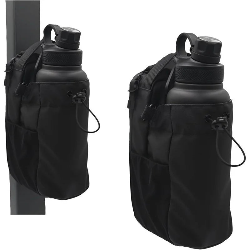 🎒 Bolso de Gimnasio Magnético de Gran Capacidad con Bolsillo para Celular | Organizador Portátil para Botellas y Accesorios de Entrenamiento